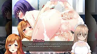 Otoko orgy at Maid Boy Manor, ready for gameplay 03 in Español?