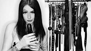 hot vid with dominatrix nika, she gives jerk off instrucshuns and cum eating instructshuns, so sexy