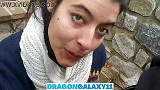 Outdoor Blowjob in Park with Neighbors Watching Nearby