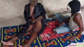 Cheating wife moans as contractor pounds her big pussy!