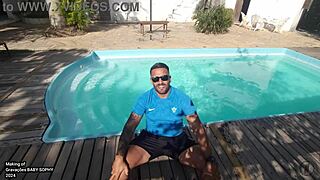 Baby Sophy Bent Over In Heels For Doggystyle Fuck. Big Ass And Natural Tits On Display.