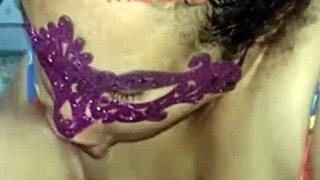 Puta teases while stroking and milking hard cock in pov