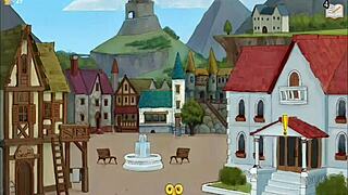 Busty orc delivers snu snu with monster cock in queens brothel