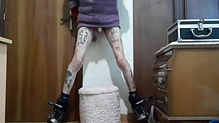 Hey, melvincoficial here, solo masturbating on skates as a gay spanish guy