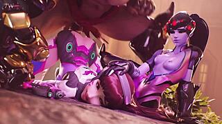 Overwatch HMV PMV Slams Hard with Hide