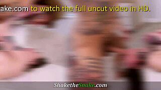 Hardcore gagging blowjob