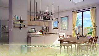 Ayano wakes me with intense blowjob and big tits