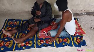 Cheating wife moans as contractor pounds her big pussy!