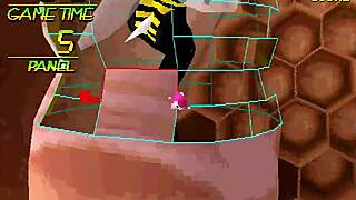 Dancing Eyes unfolds in a daring 3D puzzle. Namco's game teases with clothed anime charm.