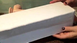 so this guy tried a 12-inch silicone dildo with suction cup, wild stuff on whatsapp.