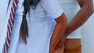 I’m obsessed with this teen couple’s tight pussy action at wild party