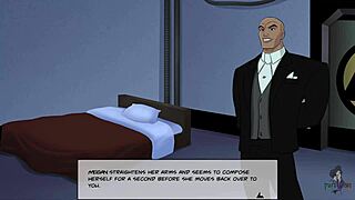 Cheshire and Artemis engage in playful fingering and masturbation in DC Comics costumes