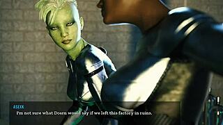 Curvy babe craves fertilization in 3D sex game