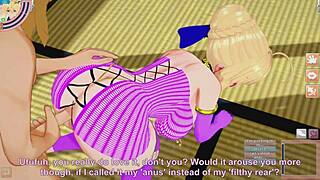 Hey, check this out, Saber gets wild with buttsex magic in 3D hentai action, unreal!