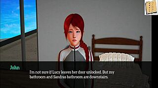 Brunette Teen and Redhead Milf Play Erotic Family Games