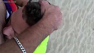 Public Blowjob On Gay Beach With Outdoor Exposure