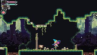 Flip Witch Pixel Hentai Game Ep 2: Huge Sextoy Pleasures Big Monster Girl