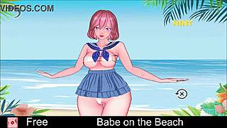 Man, I swear this babe on the beach just stole my heart!