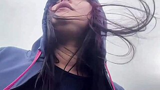 hey, wanna see this big-ass babe caught flashing at the beach?