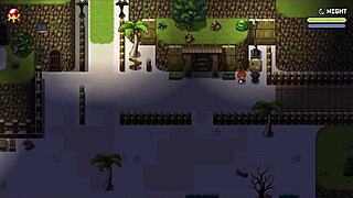 Lost lagoon harem hentai game ep 3: she falls in water without panties