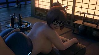 What’s behind sexy mei’s wild compilation of big cock blowjobs?