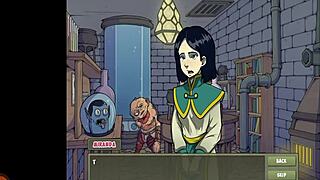 witch hunter p5 takes on a magic monster, half female half scorpion, in a fierce battle. challenge accepted for the win