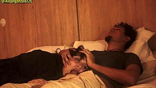 Watching a Movie with My Stepbrother Turns into Unexpected Oral Action