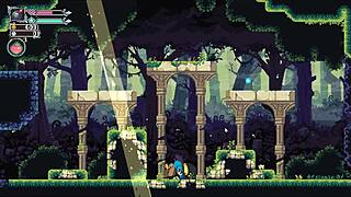 flip witch pixel hentai game ep 6 femdom creampie in the forest