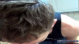 China twink bareback action with big penis cum explosion