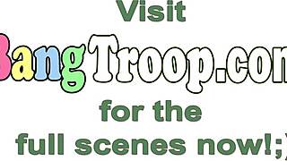 Horny soldiers go to the lake to engage in hot gay sex