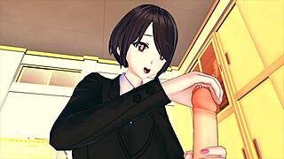 female boss drills employee training in wild 3d hentai 85