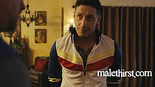 Straight Guy Drilled by Girlfriend’s Gay Friend in Raw Anal