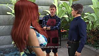 Here’s the full gameplay of Freshwomen Part 6 with blonde riding hard for anal action.