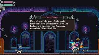 flip witch pixel hentai game ep 6 femdom creampie in the forest