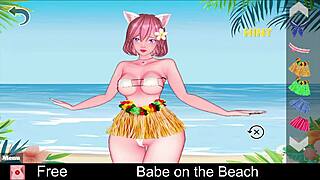 Man, I swear this babe on the beach just stole my heart!