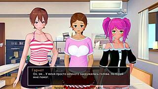 Seductive Gameplay in HS Tutor Part 15 with Sexy Action