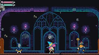 flip witch pixel hentai game ep 6 femdom creampie in the forest