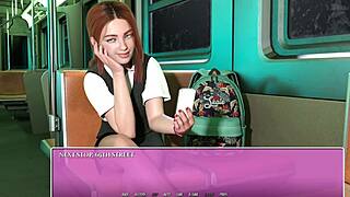 summer in the city, meeting a hot smoking emo with tattoos. her curvy style stands out!