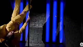 Sexy Gay Strip Tease with Hot Young Guy Dancing on Pole