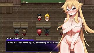 Chloaxscramble Part 1 shows steamy hentai blowjob action in anime style