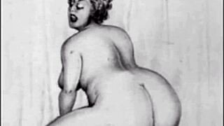 Vintage Erotic Drawings Stir Deep Sensual Feelings