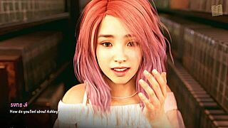 just another day behind the scenes with a slut getting a facial from a big cock tattooed stud