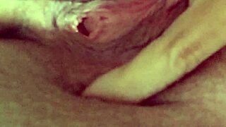 Teen with Tattoos Masturbates Hard with Pink Dolphin and Black Toy for Double Fun