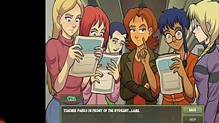 witch hunter p5 takes on a magic monster, half female half scorpion, in a fierce battle. challenge accepted for the win