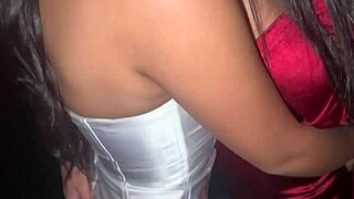 heated up with friend at swing house, called well-endowed guy to eat us both - bia martins