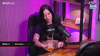 Hey, look at her, she’s completely naked in sexy lingerie now!