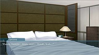 Oppaicafe: My Step Mother and Step Sister in Ep 3, Taking Her Virginity