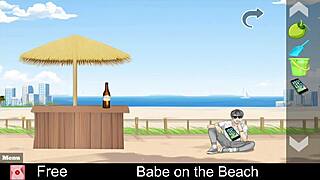 Man, I swear this babe on the beach just stole my heart!