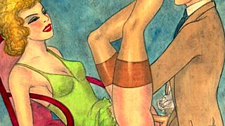 Vintage Erotic Drawings Stir Deep Sensual Feelings