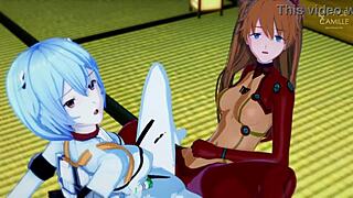 Asuka And Rei Sync Tight Juicy Pussies